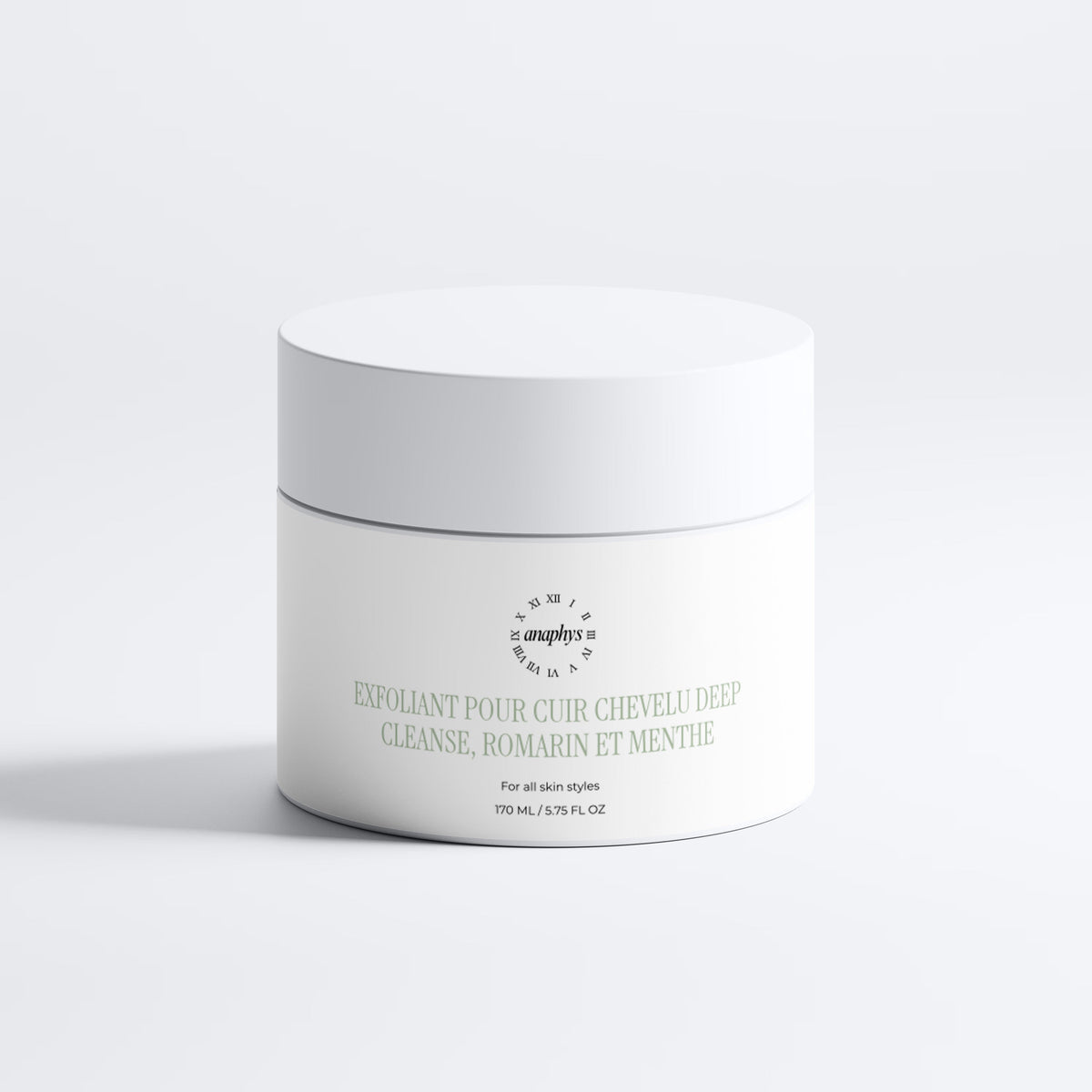 Exfoliant pour cuir chevelu Deep Cleanse, romarin et menthe